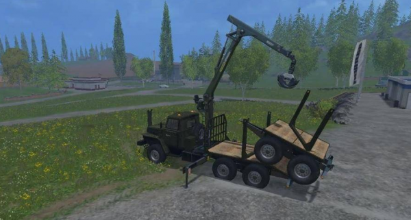 ural timber truck 1