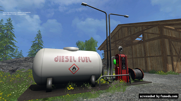 fuel station by mellie