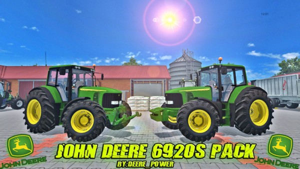 Farming simulator - john-deere-6920s mods